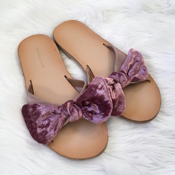 Musse & Cloud Shoes - Musse and Cloud Pink Bow Sandals Shoes